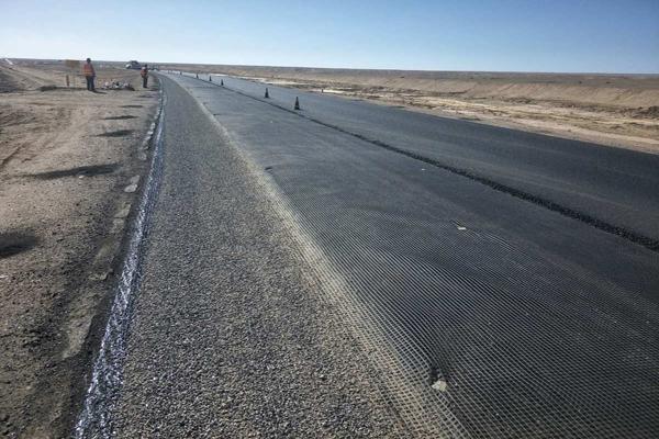 土工格柵施工圖片  第2張