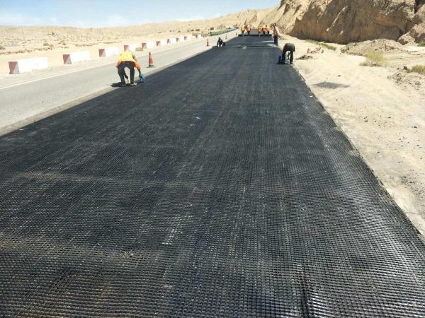 土工格柵施工圖片  第1張