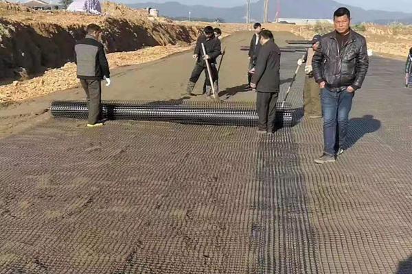 土工格柵施工圖片  第4張